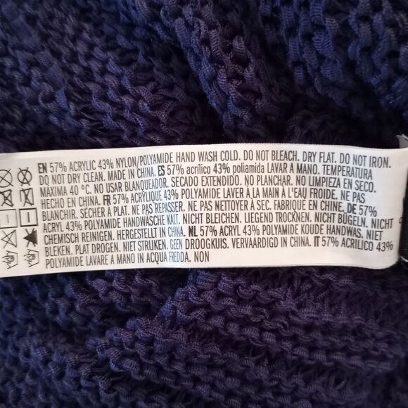 FOREVER 21 NAVY BLUE CARDIGAN SZ.S EUC - Picture 5 of 5